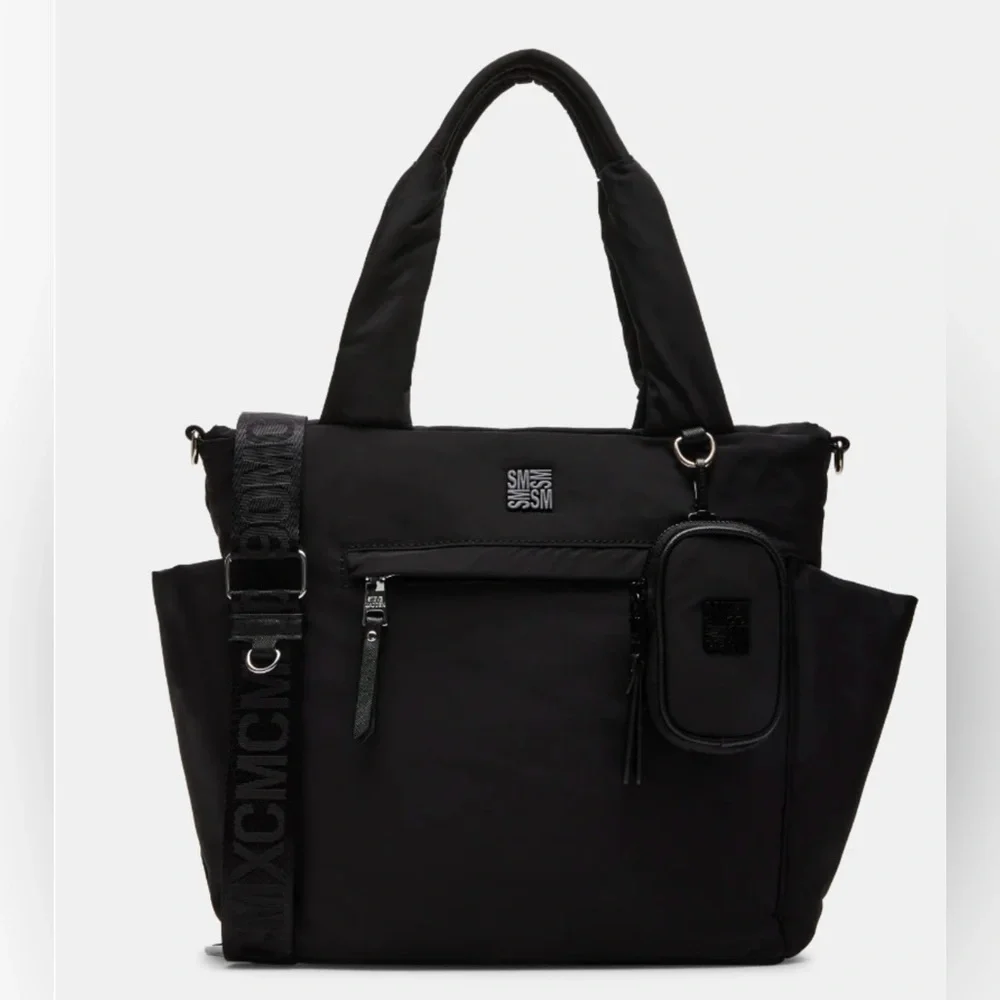 Steve Madden Bcobie Silky Nylon Small Tote - Picture 2 of 5